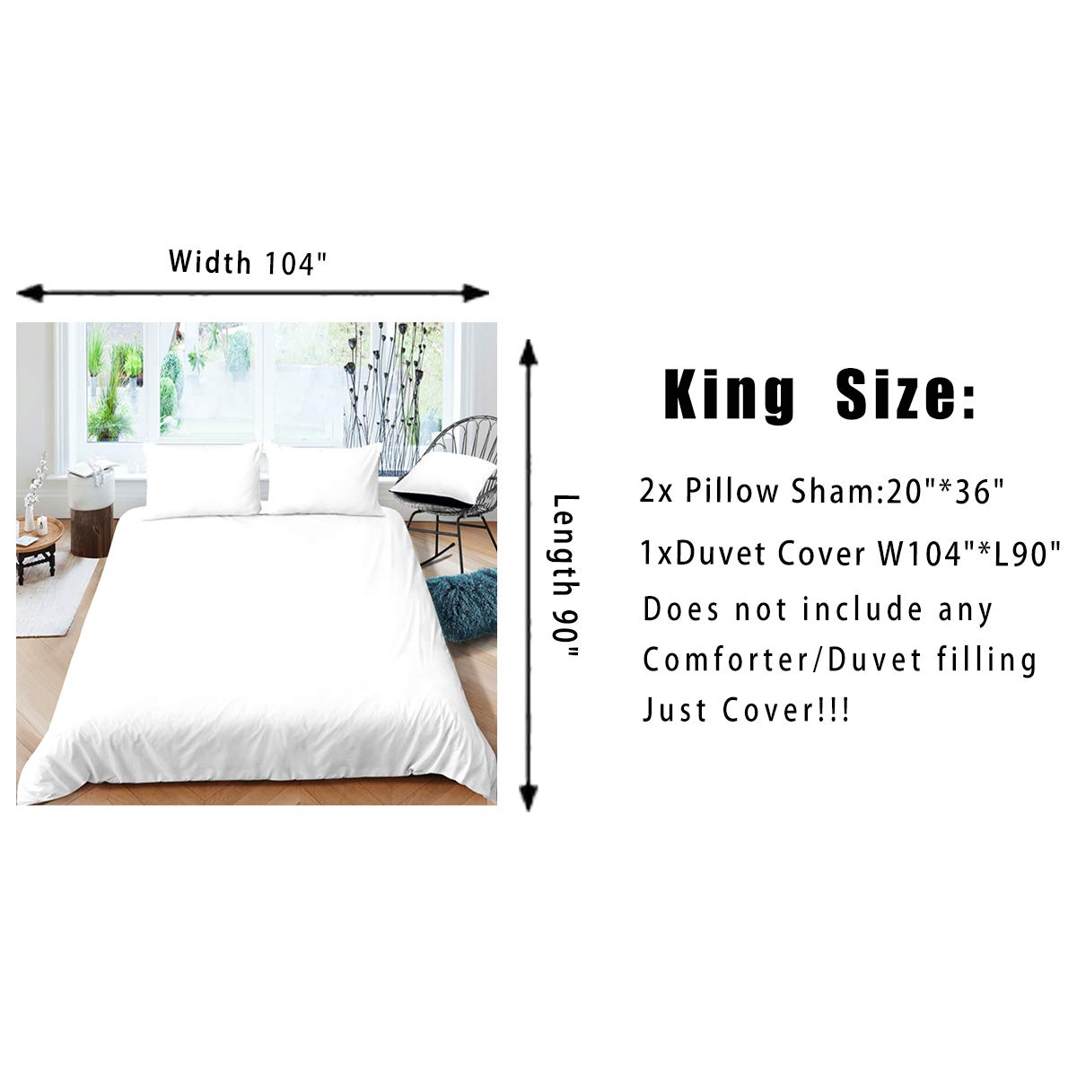 Feelyou Get Naked Duvet Cover Sexy Red Lips Bedding Set for Men Women Couple Lover Funny Quotes Kiss Comforter Cover Ultra Soft Decor Black and White Bedspread King Size Zipper (No Comforter)