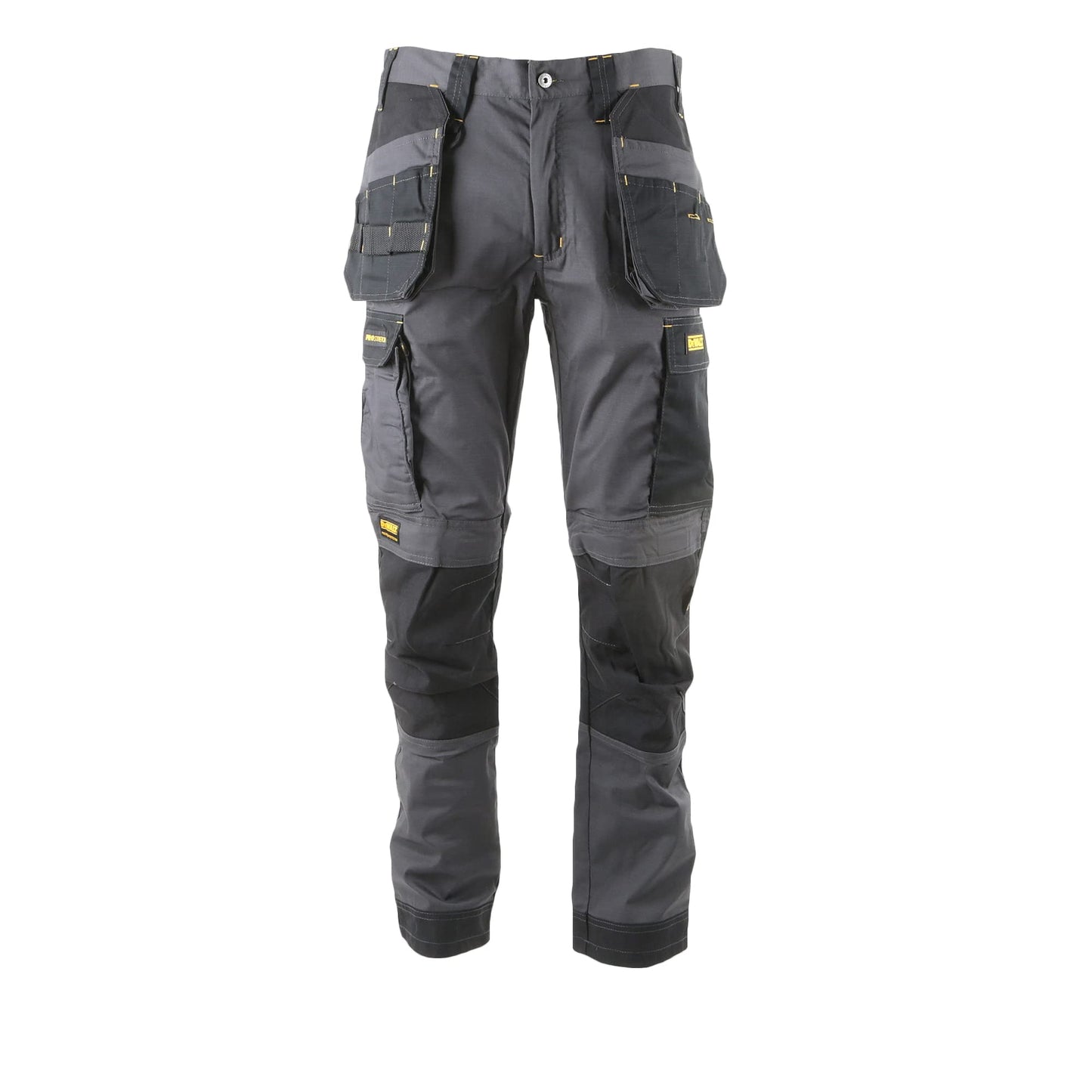 DEWALT Men's Fairhaven Pro-Stretch, Slim Fit, Holster Pocket Work Trousers, Grey, W32/L31