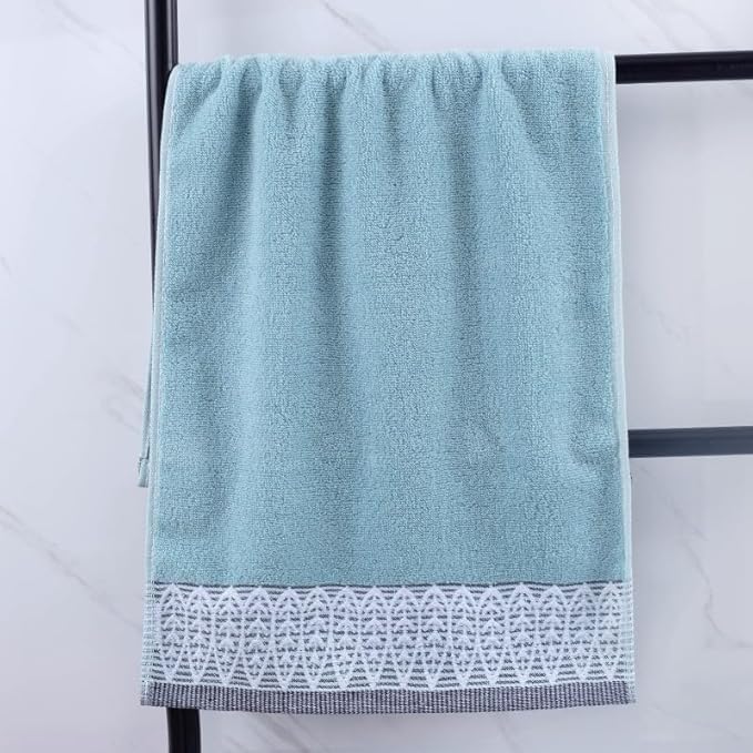3 Pack Leaf Print Hand Towels, Decorative Cotton Soft & Highly Absorbent Towels