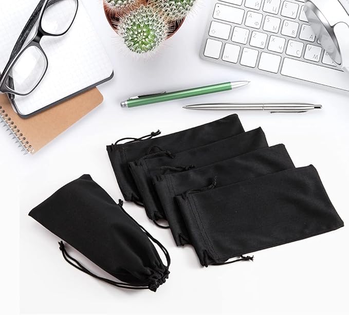 TRIUMPH VISION Soft Eyeglass Pouch 3 Pack