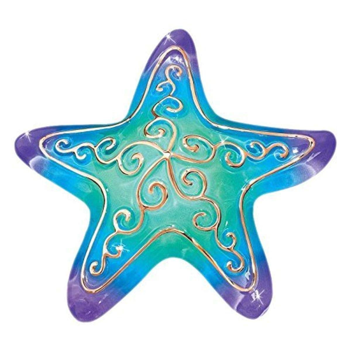 Glass Baron Handmade Ocean Jewel Starfish Figurine