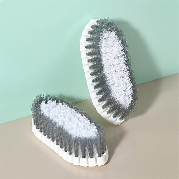 2 Pcs Without Dead Corner Multi Purpose Heavy Duty Scrub Brush, Heavy Duty Hand