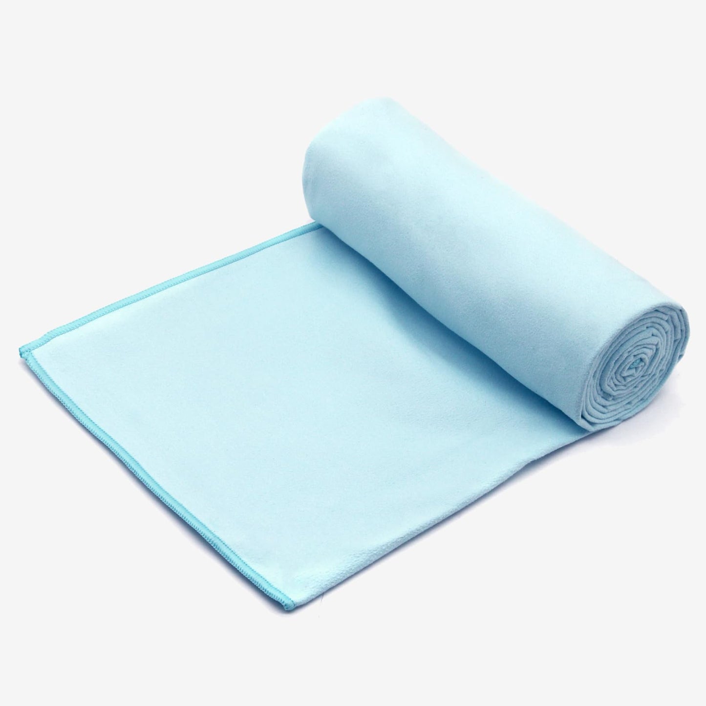 Eunzel 2 Pack Hot Yoga Microfiber Hand Towel Super Absorbent Sweat Towel for Hot Yoga, Pilates and Workout 16" x 26.5", Blue/Purple