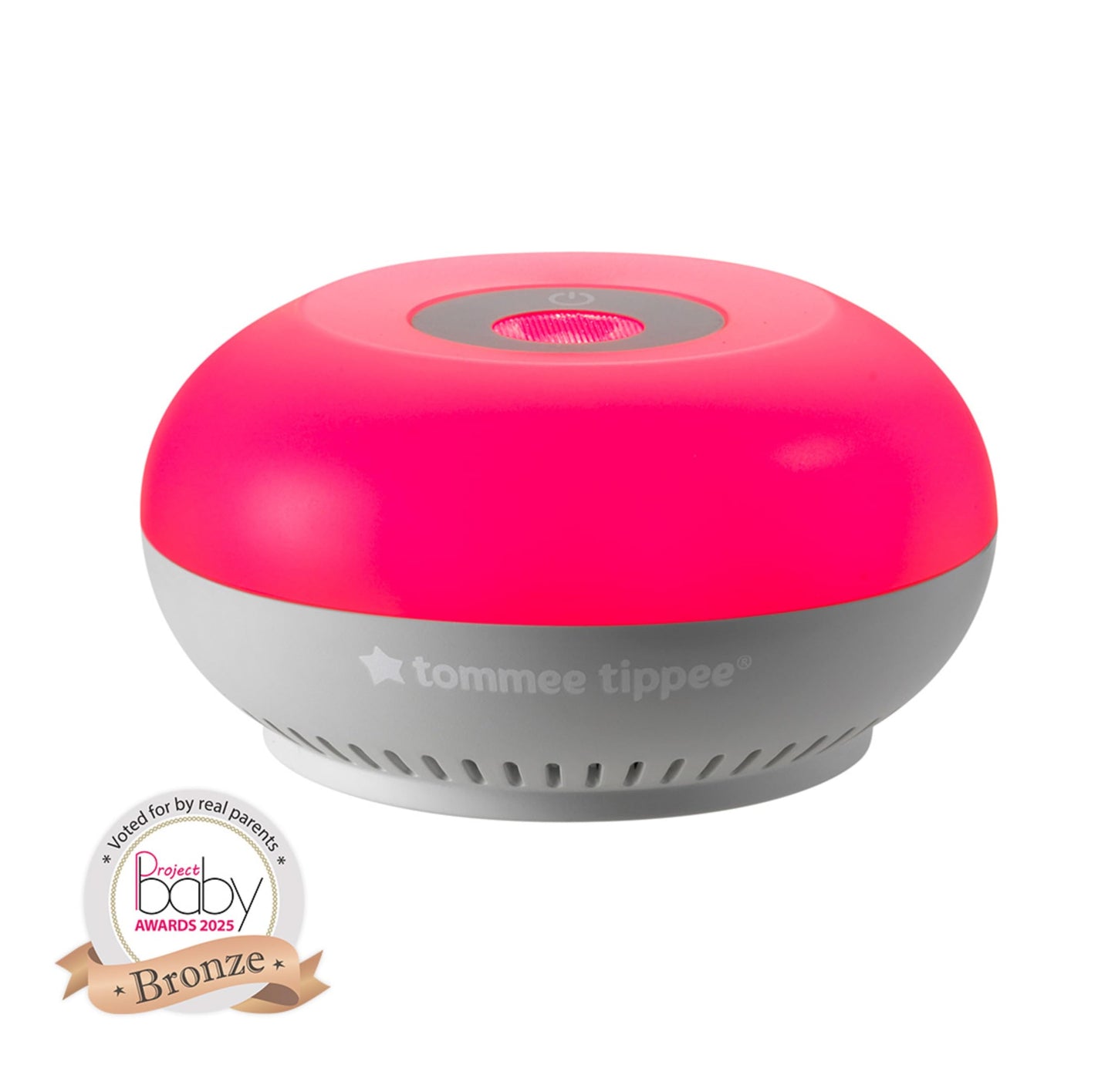 Tommee Tippee Dreammaker Baby Sleep Aid, Developed with Scientists, LED Red Nightlight, Adjustable Brightness and Pulsing Glow, Automatic CrySensor Soothes with Pink Noise