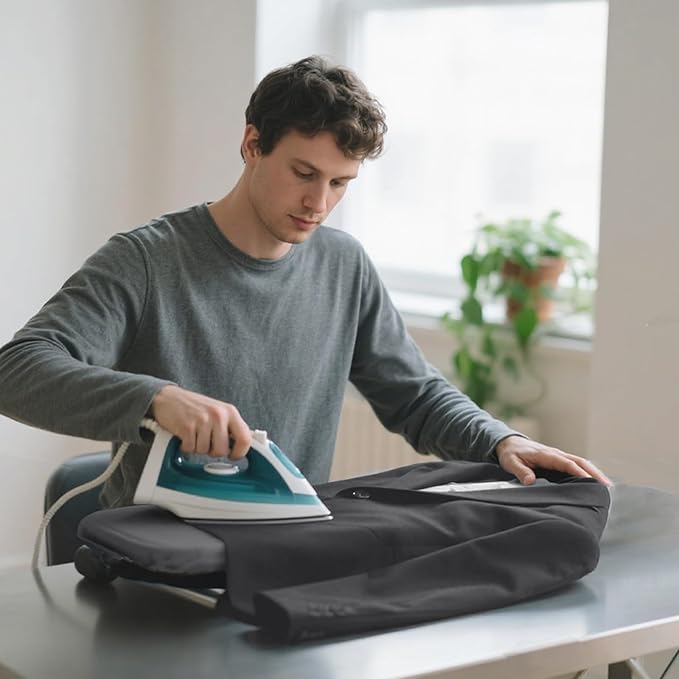 Tabletop Ironing Board with Iron Holder, RAINHOL Small Folding Ironing Board