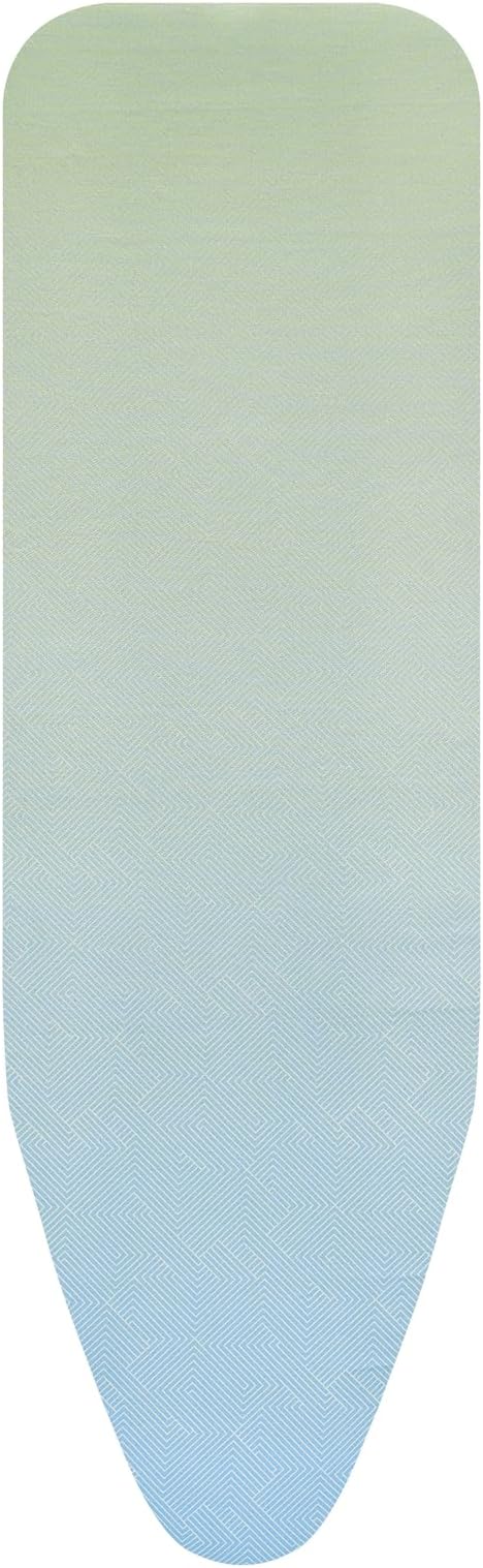 Brabantia Ironing Board Cover B 48.8 x 15 in – Soothing Sea | 100% Cotton Top