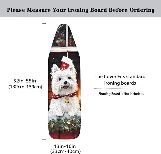 Cute Dog Ironing Board Cover, Cover
