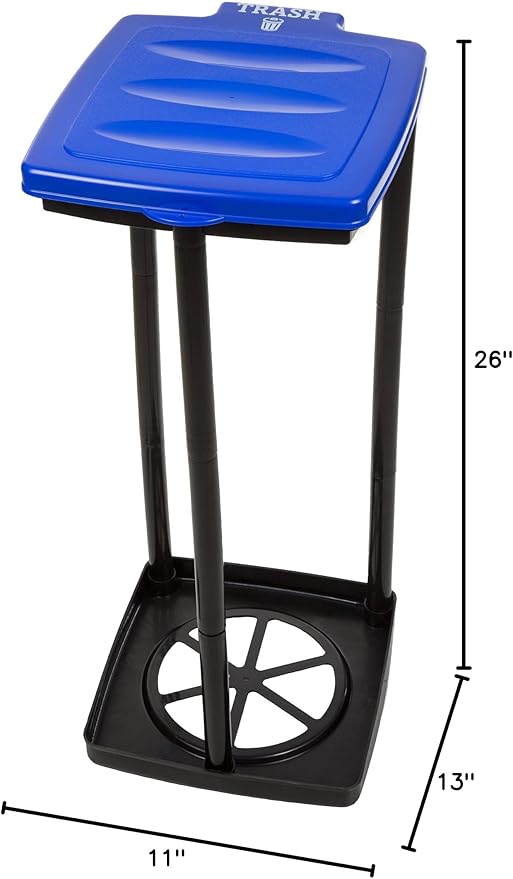 Portable Trash Bag Holder – Collapsible 13-Gallon Garbage Bin