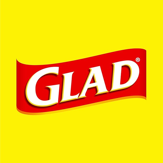 Glad ForceFlex Tall Kitchen Trash Bags, 13 Gallon, Gain Original
