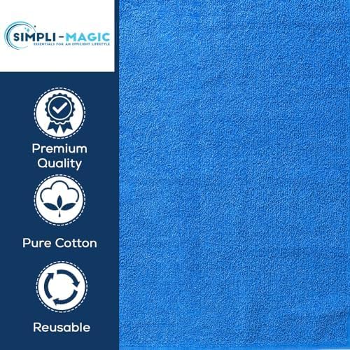 Simpli-Magic Cotton Hand Towels 16"x27" – Soft Towels