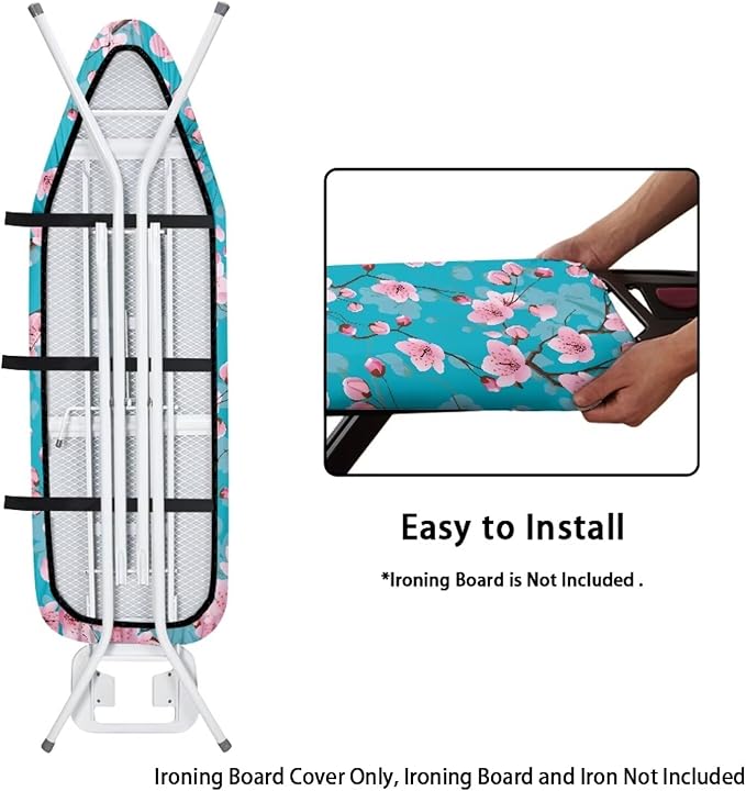 Cherry Blossom Pattern Ironing Board Cover