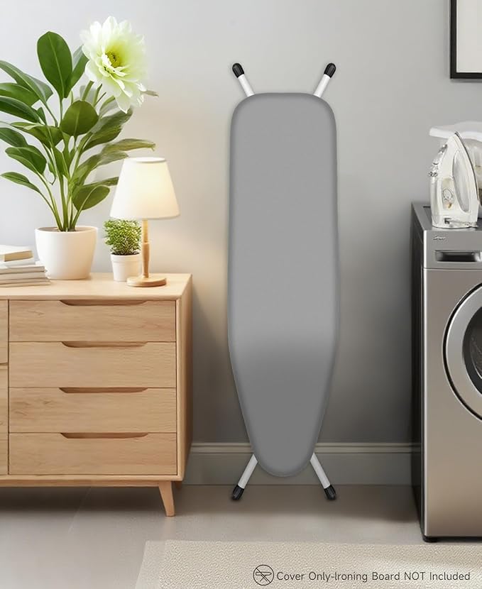 Ironing Board Cover, Full Size Scorch Resistant Padding, Silicone Coating