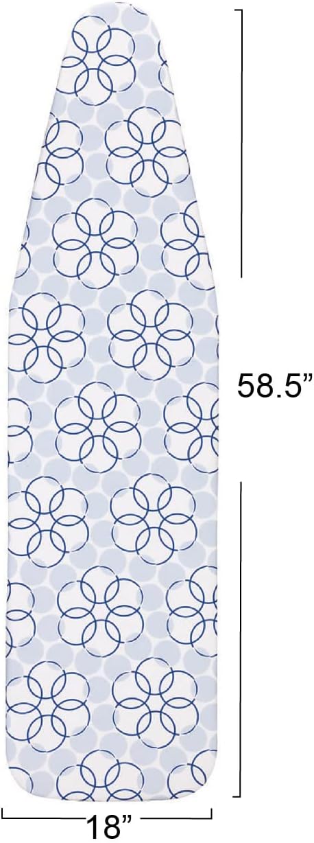 Household Essentials Deluxe Ironing Board Cover, Magic Rings