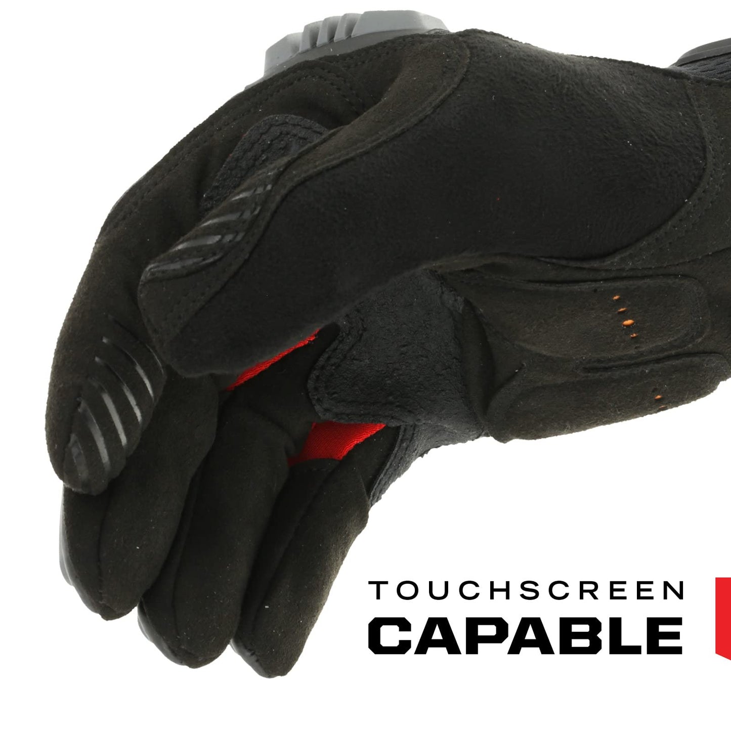 Mechanix Wear - M-Pact Work Gloves (Large, Black/Red)
