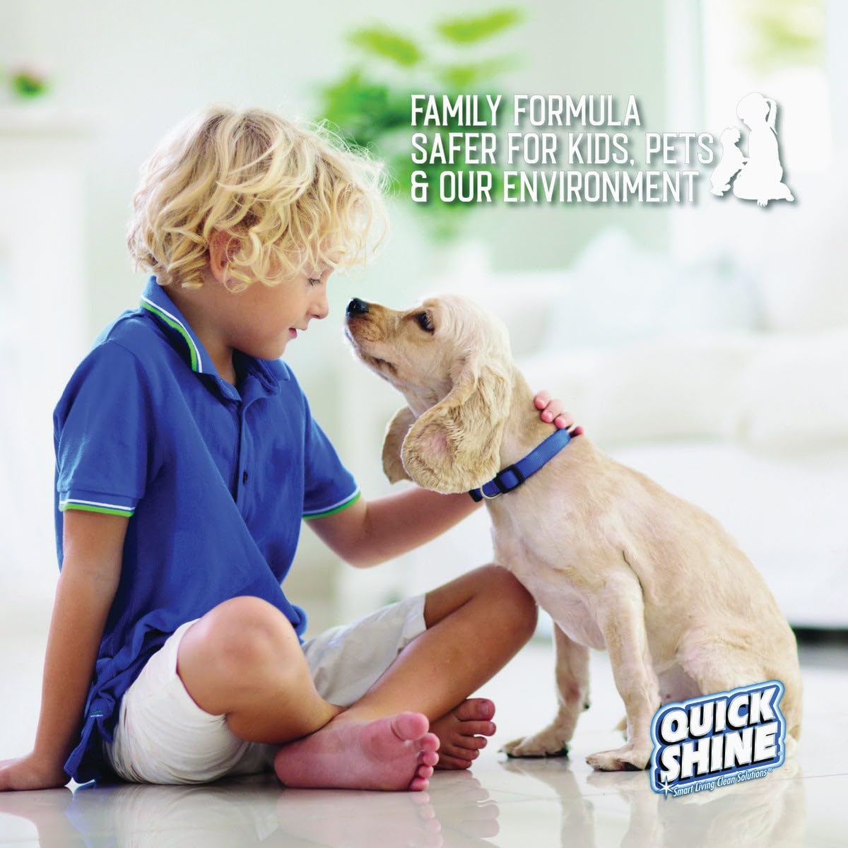 Quick Shine Ultra Gloss Sealed Wooden Floor Finish Polish, 800ml