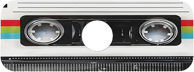 Scratch Back Retro Cassette Kitchen sink faucet pad, strong water absorption