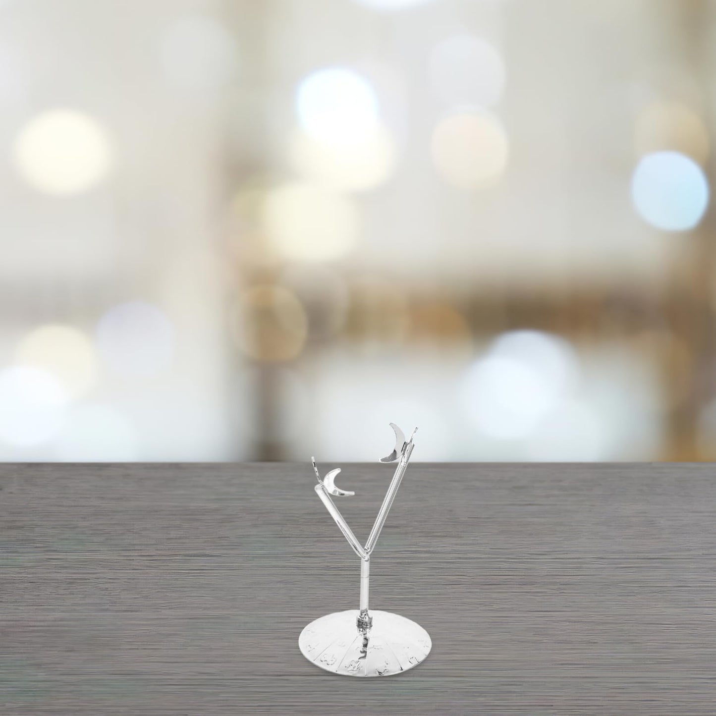 DECHOUS Elegant Sphere Holder Stand for Displaying Stones Minerals and Decorative Eggs Versatile Metal Crystal Ball Holder for Home and Office Decor