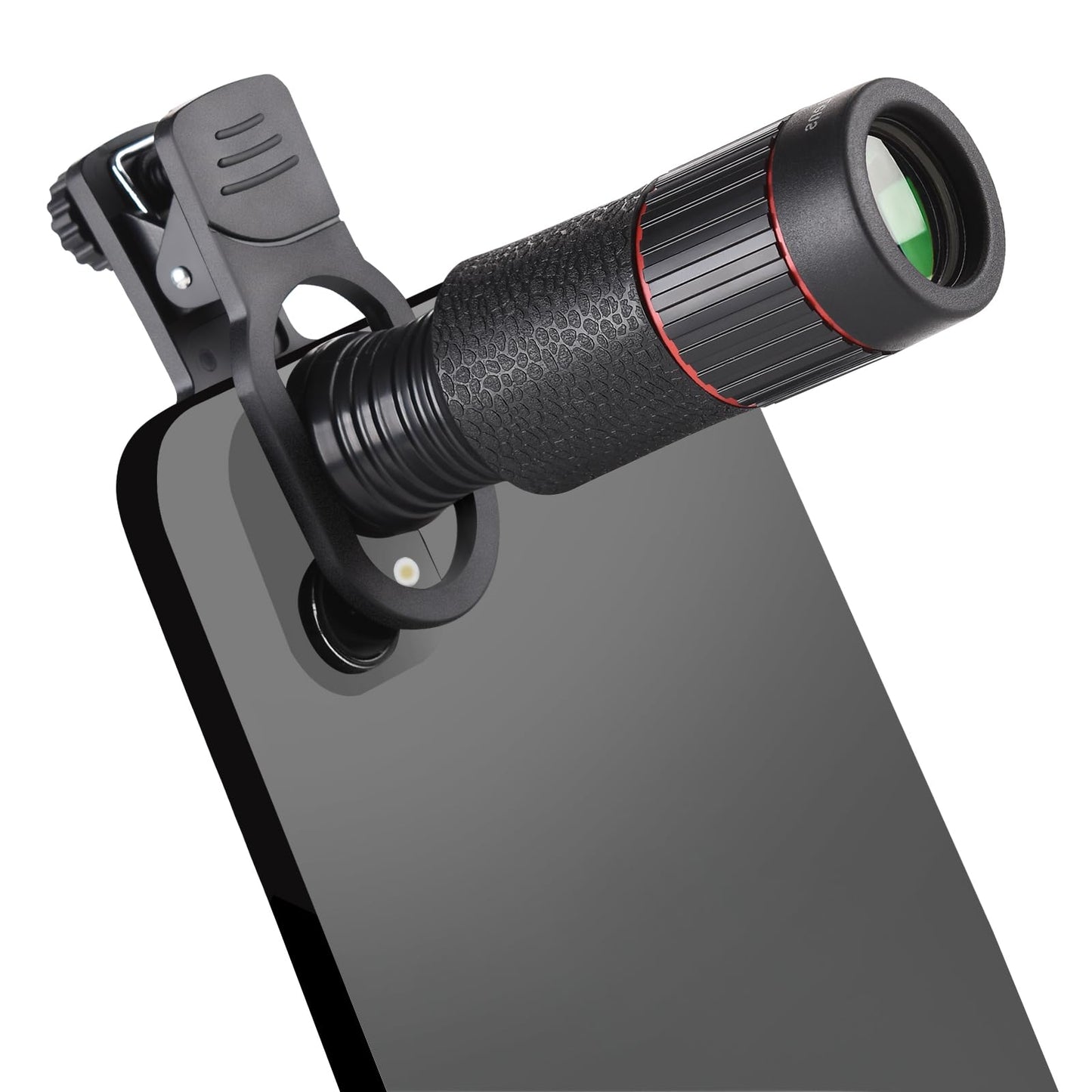 32X Long Focus Telephoto Phone Lens for iPhone and Android, Zoom Cellphone Camera Lens with Phone Clip for Picture Video Taking