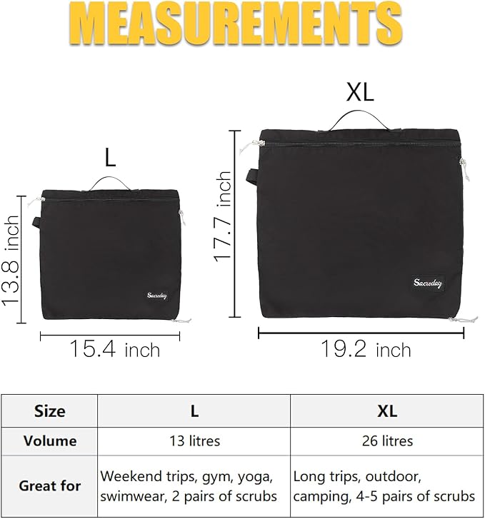 Dirty Laundry Bag for Traveling-Mesh Laundry Bags XL Travel Gym Healthcare