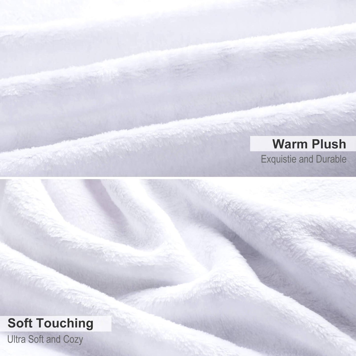 Personalized Dragonfly Blanket with Name - Soft, Fuzzy & Warm - 60"x80" Twin Size Blanket for Bed, Couch & Living Room - White Aesthetic Throw Gifts for Women