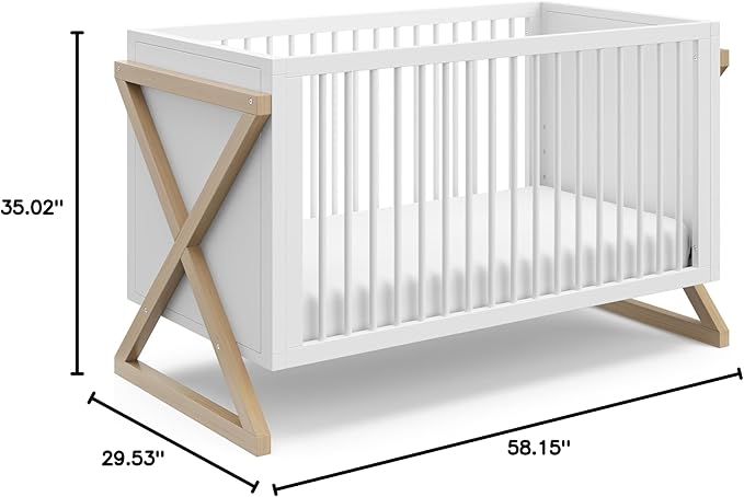 Storkcraft Equinox 3-in-1 Convertible Crib – GREENGUARD Gold Certified
