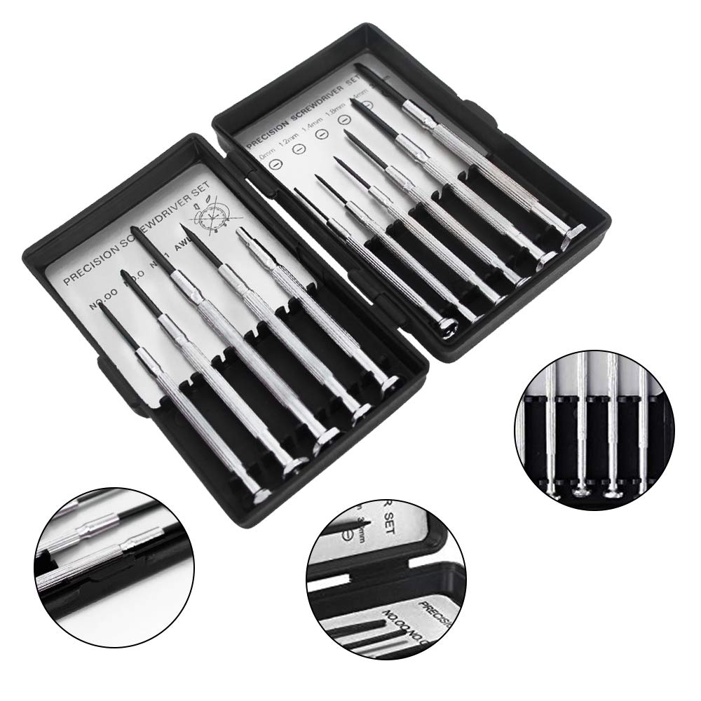 11PCS Mini Precision Screwdriver Set, Small Screwdriver Set for Electronics, Toys, Computer, Watch Repair