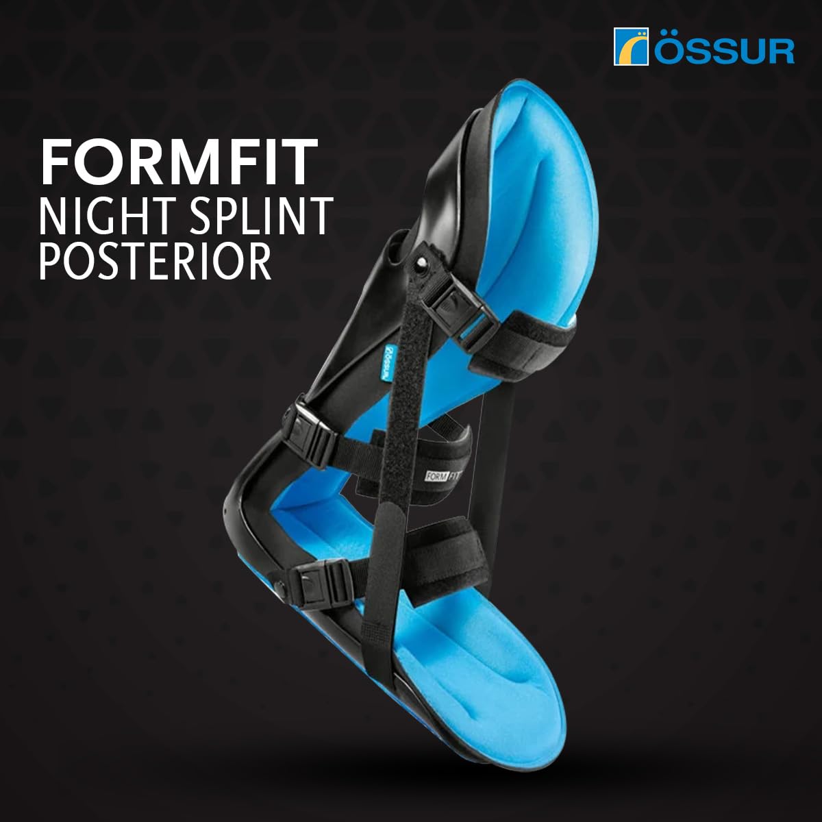 Össur Night Splint Posterior - Plantar Fasciitis & Heel Pain Relief - Adjustable Support for Men & Women - Orthopedic Sleep Aid for Foot Arch Pain, Achilles Tendonitis, and Recovery - Small