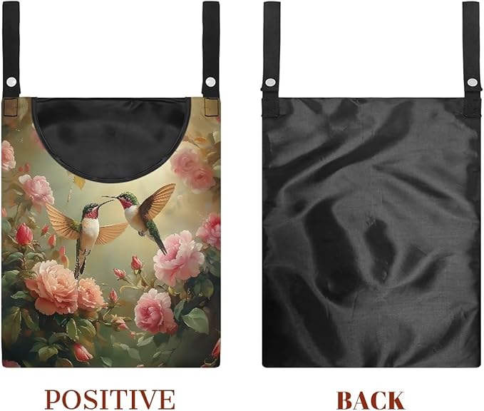 Clothespin Bag, Laundry Hanging Bag Fits Clothes Lines