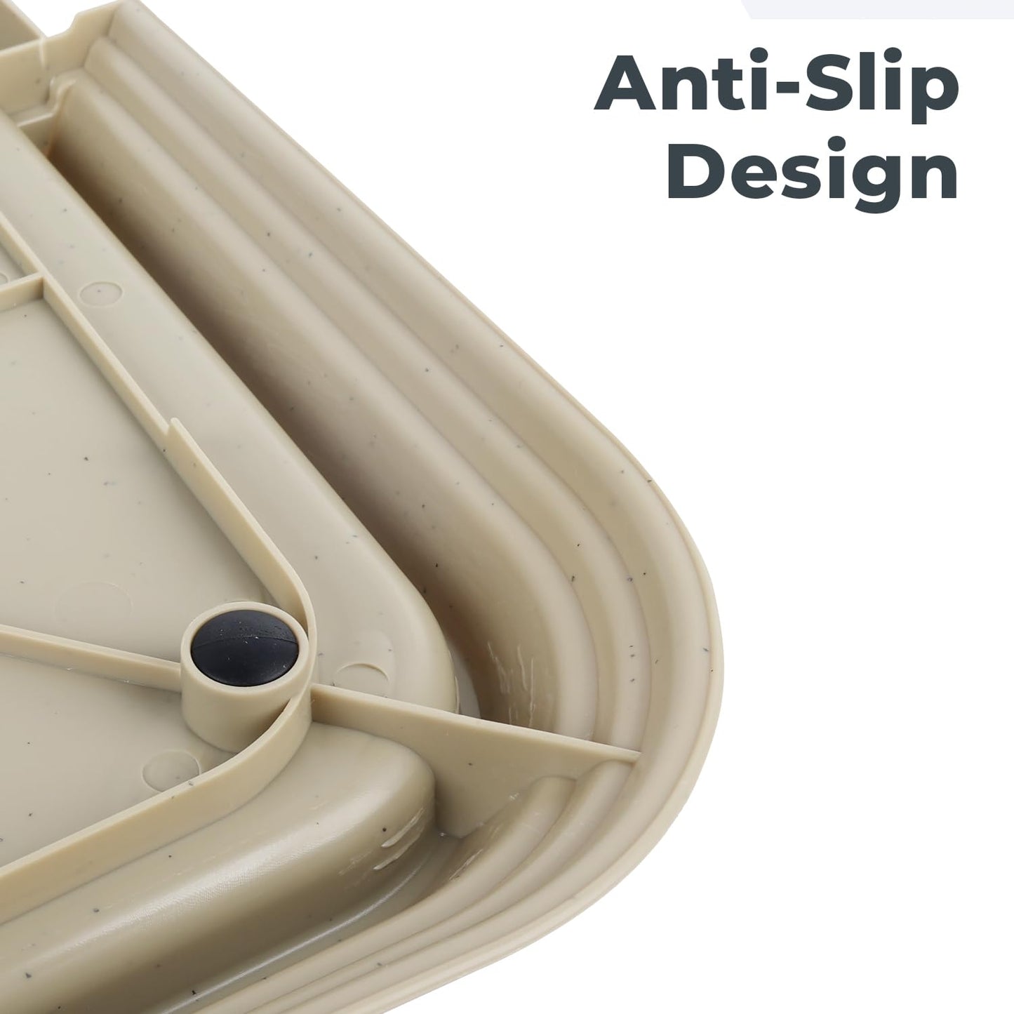 PAWISE Puppy Pad Tray Dog Toilet Tray Pet Pee Pad Holder,Portable Puppy Training Pad, Indoor Dog Litter Tray for Dogs/Cats,60 * 60 cm