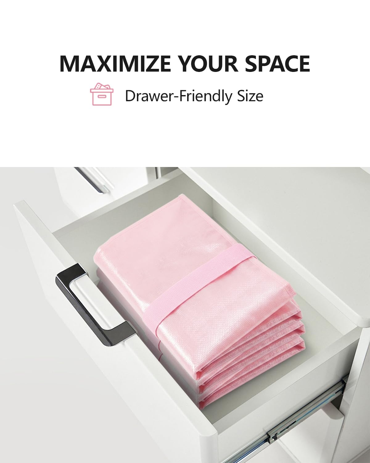 DAYSEON Heavy Duty Moving Bags Extra Large, Premium Storage Bags with Durable Zippers, Reinforced Handles, Moving Supplies for Clothes, Bedding, College Dorm Essentials, 8 Pack Pink