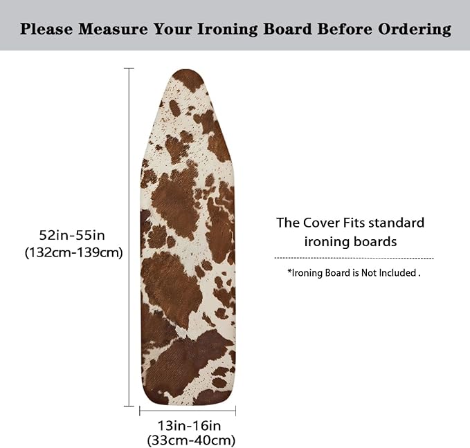 Cow Extra Wide Ironing Board Cover