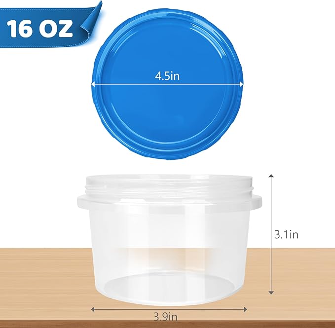 Freezer Storage Containers, Ultra Thick Freezer Containers