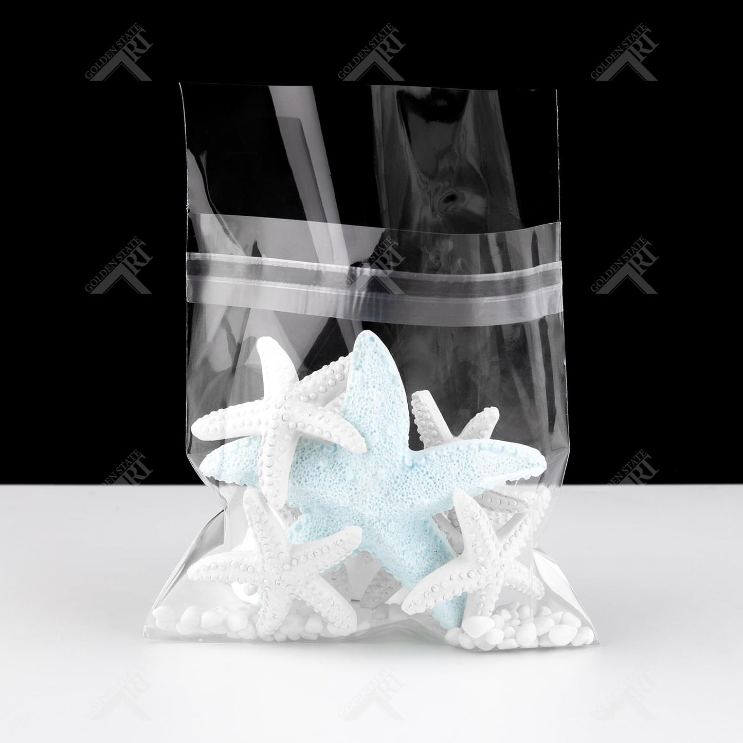 Golden State Art 100 Pack Acid-Free 5 1/2 x 8 1/8 inches Crystal Clear Sleeves Storage Bags for 5x8 Photos, A8 Cards