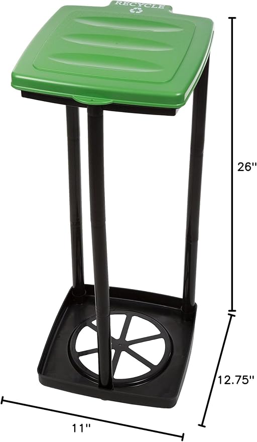 Portable Trash Bag Holder – Collapsible 13-Gallon Garbage Bin