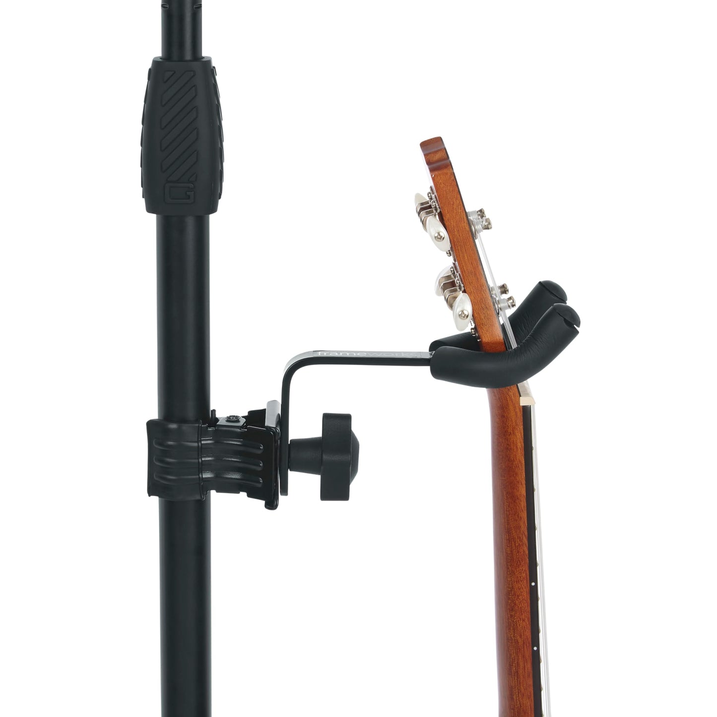 Gator Frameworks Ukulele/Mandolin Hanger Attachment for Microphone Stands (GFW-MICUKE-HNGR)