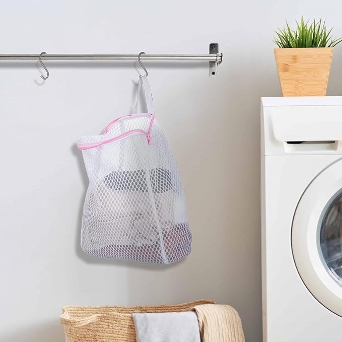 3 Pcs Laundry Bags Mesh Wash Bags