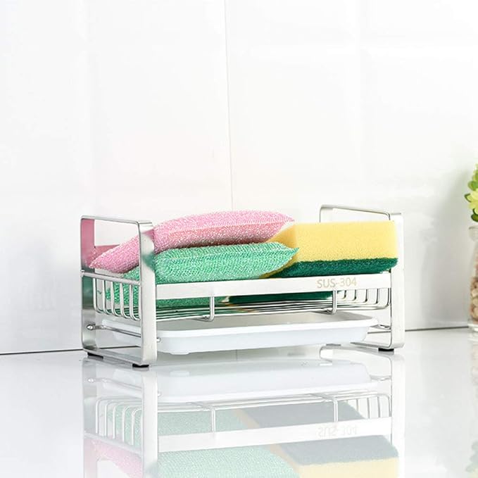 2 Pack Kitchen Sponge Holder