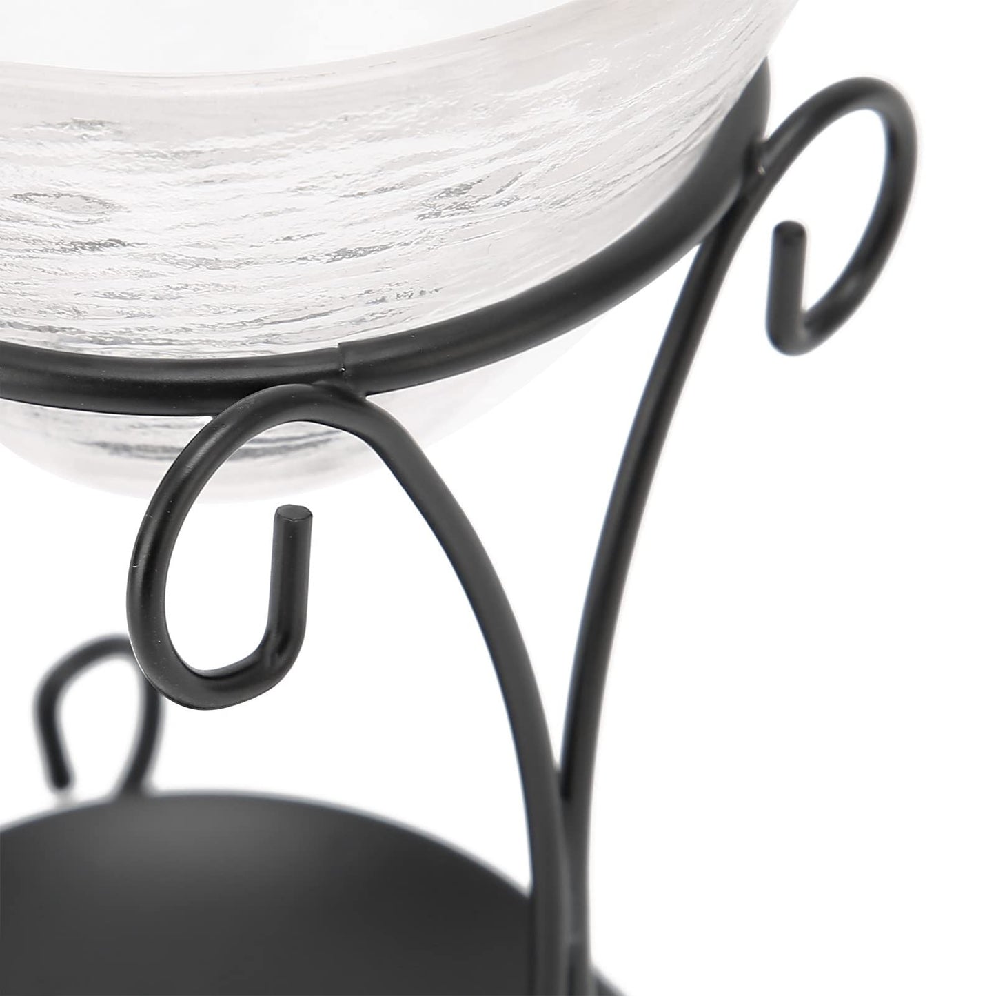 Alvinlite Romantic Tealight Candle Holder Oil Burner, Essential Oil Aromatherapy Aroma Wax Melt Burner for Home Indoor