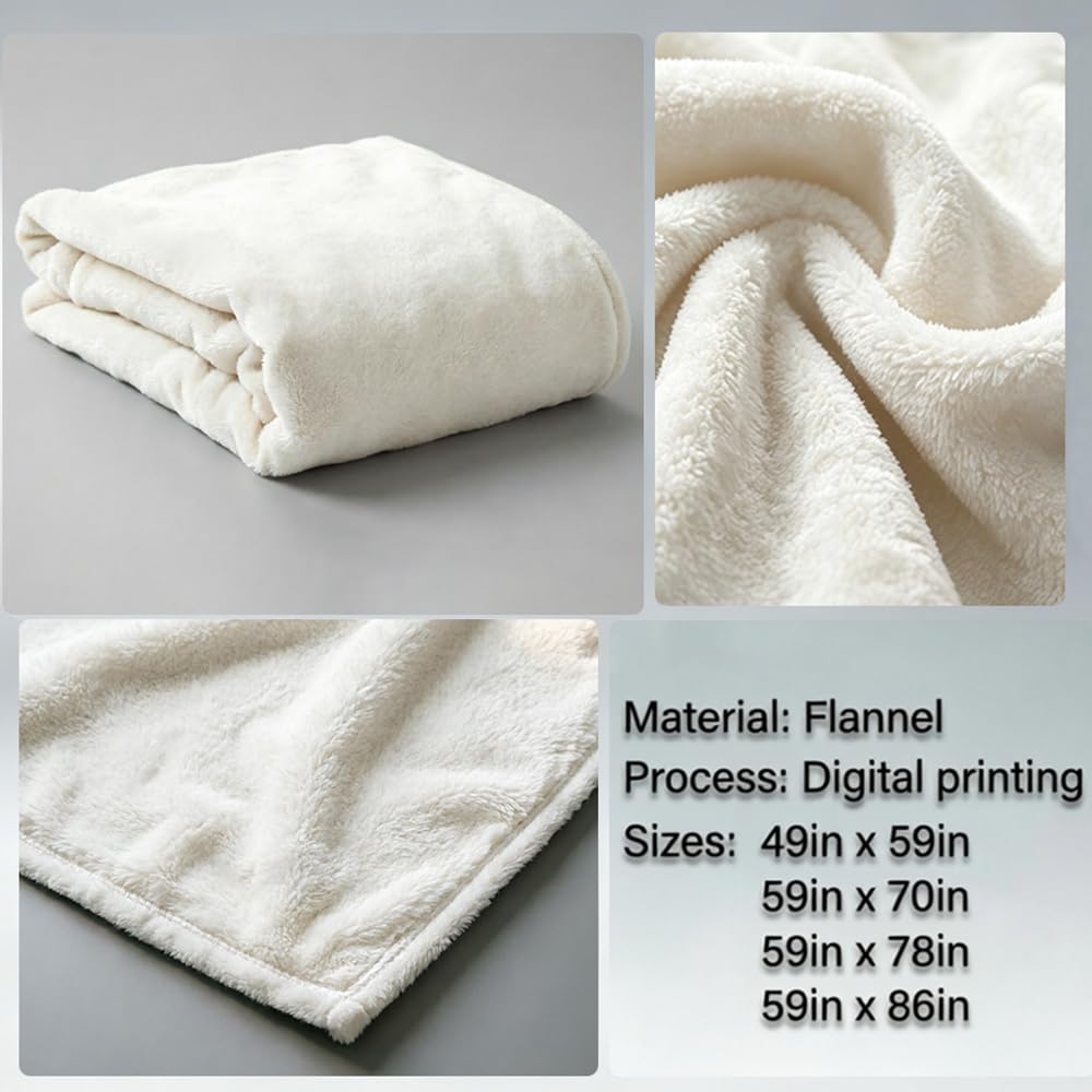 HUNXIAOJ Tulip Blanket Floral Throw Blanket Tulip Gifts for Women Rustic Flower Decor Floral Bedding Warm Soft Flannel for Girl Sofa Couch (49in x 59in)