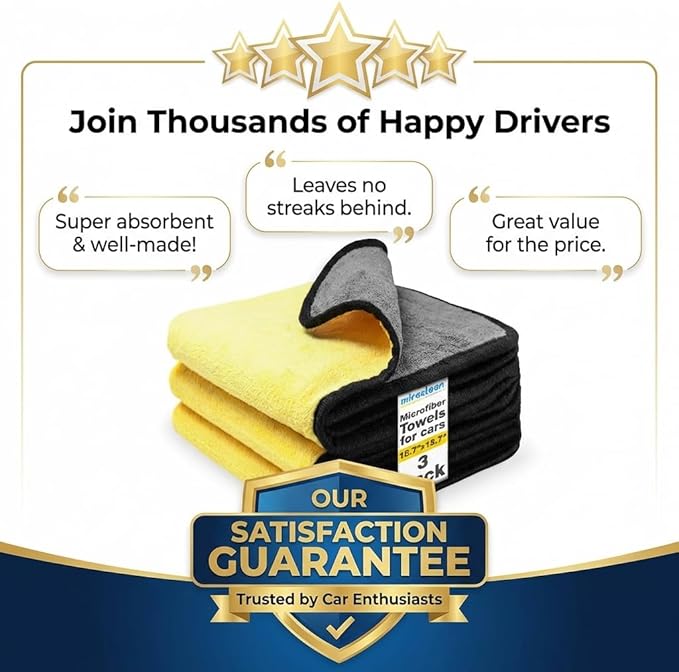 Microfiber Towels for Cars