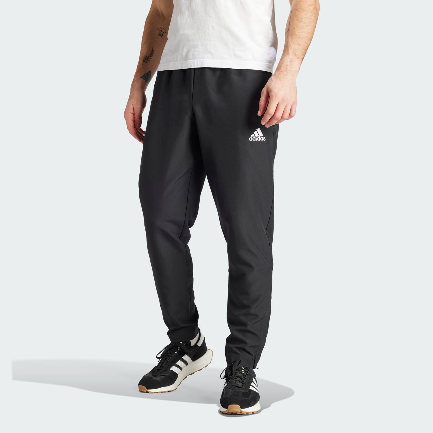 adidas Men's Entrada 22 Presentation Pants, Black, M