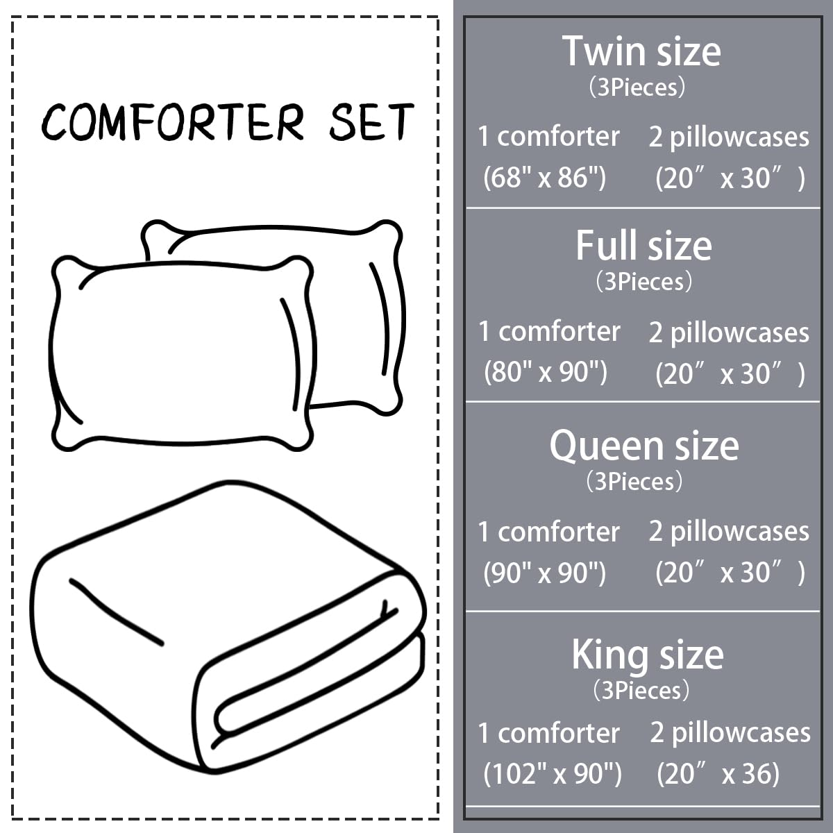 Tuzaovy Lion and Lioness Comforter Set Queen Size,Lion Bedding Set Queen,Queen Animal Print Black Comforter Set,Tropical African Animal 3D Print Bedding Black Bed Set