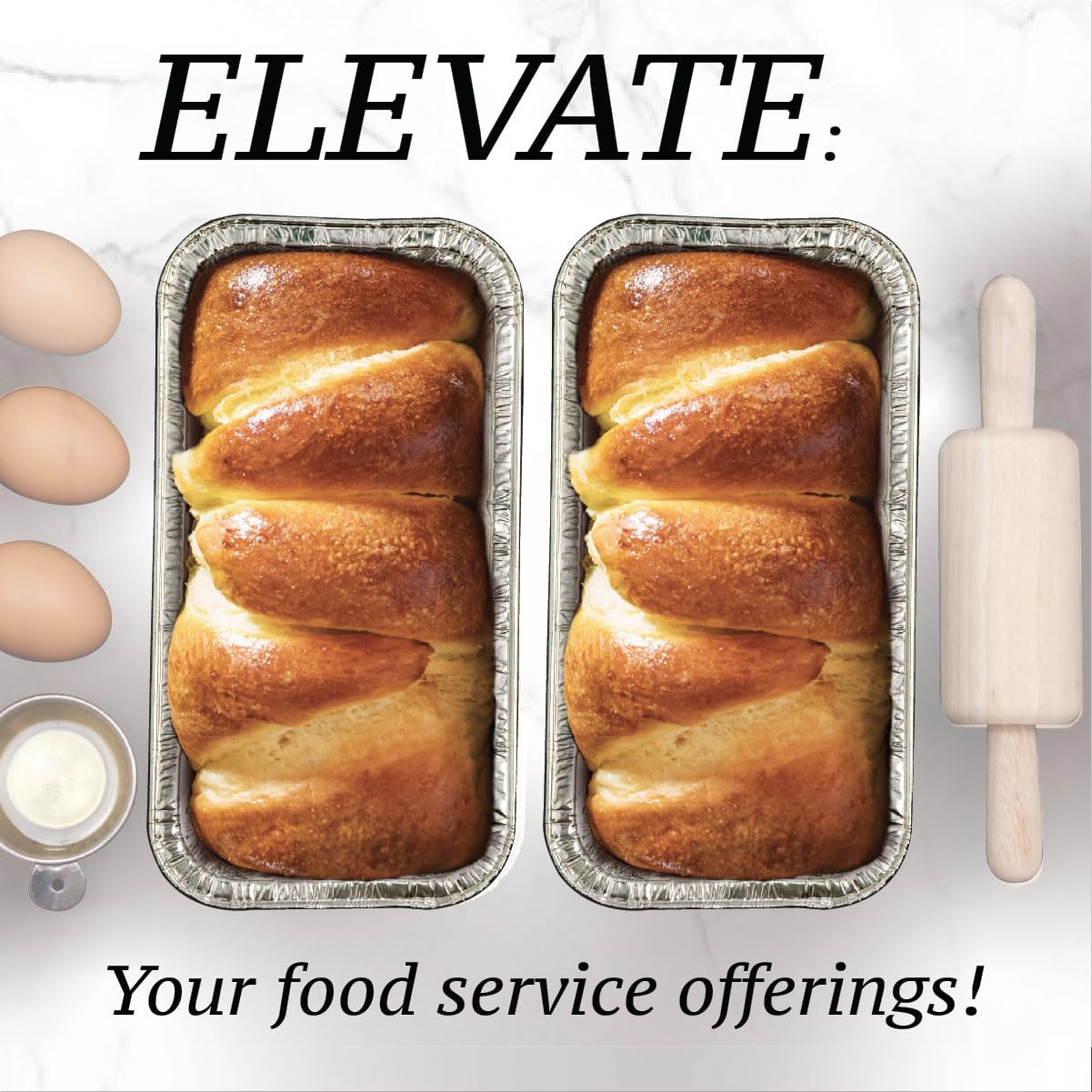 Spare Essentials (65 Pack) 2Lb Foil Bread Pans for Baking, Disposable Bread Pans - Perfect for Baking Banana Bread, Cakes & Meatloaf - 2 Pound Aluminum Pans for Food Serving - 8.5" X 4.5" X 2.5"