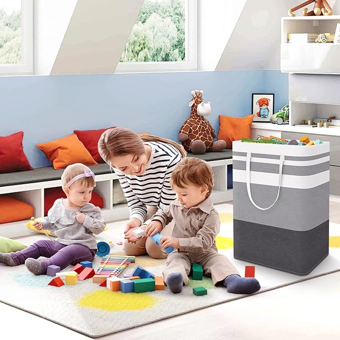 StorageRight Large Collapsible Laundry Basket Hamper