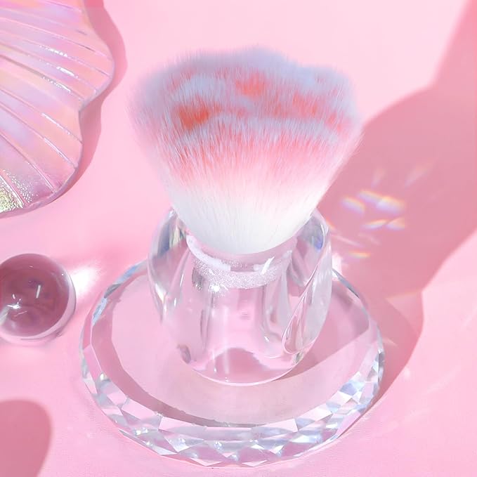 BQAN Nail Dust Brush Nail Art Dust Powder Remover Brush Nail Arts Dust Cleaner