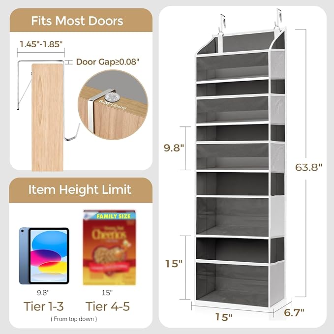 5 Tiers Over Door Organizer