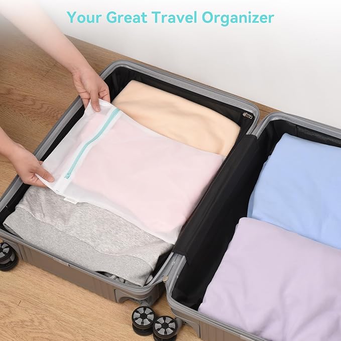 OTraki Mesh Laundry Bag for Delicates 12x16 inch Small Laundry Wash Bags for