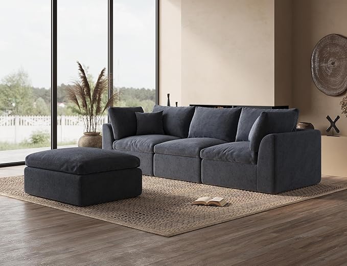 ohllob 110 Inch Cloud Sectional Couches