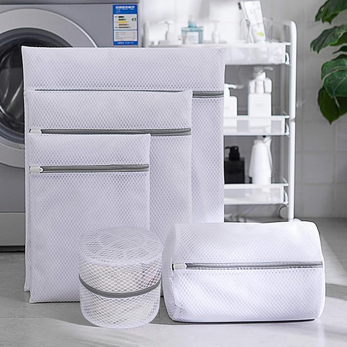 Mesh Laundry Bags for Delicates, Laundry Bags Mesh Wash Bags, 125gsm Lingerie
