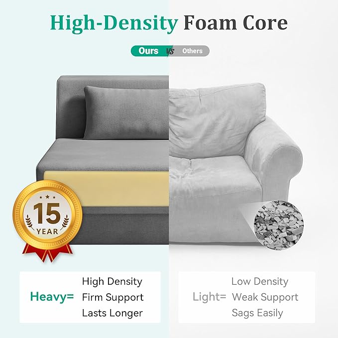 Fold Out Chair Bed, Folding Sofa Bed, 3 in 1 Convertible Sleeper Chair Bed